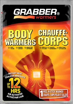 (10 Packs) Grabber Adhesive Body Warmer - 12 Hours - Expires Sept 2026 - Image 2