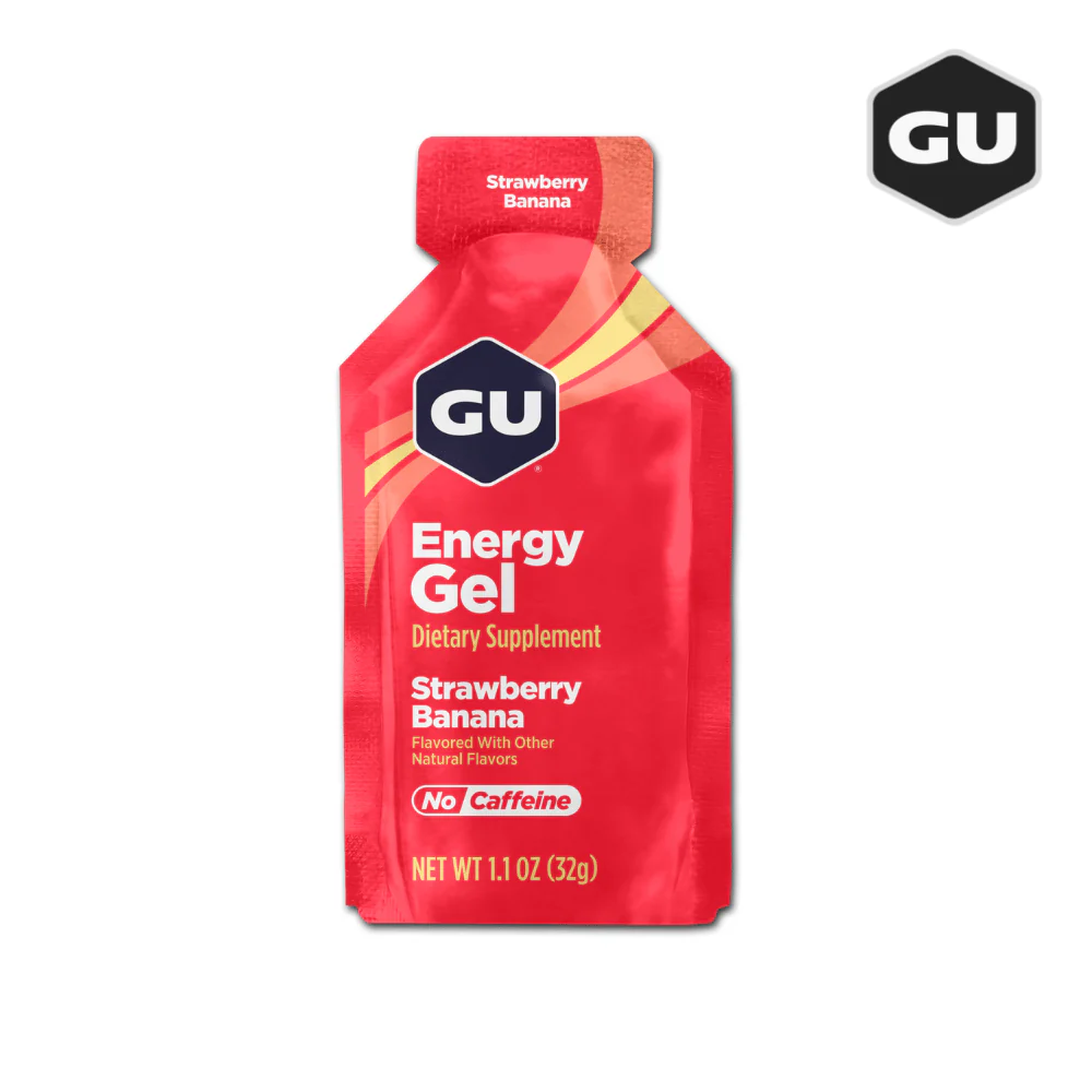 (6 Packs) GU Energy Gel - Strawberry Banana - Expiry Date: Dec 2026