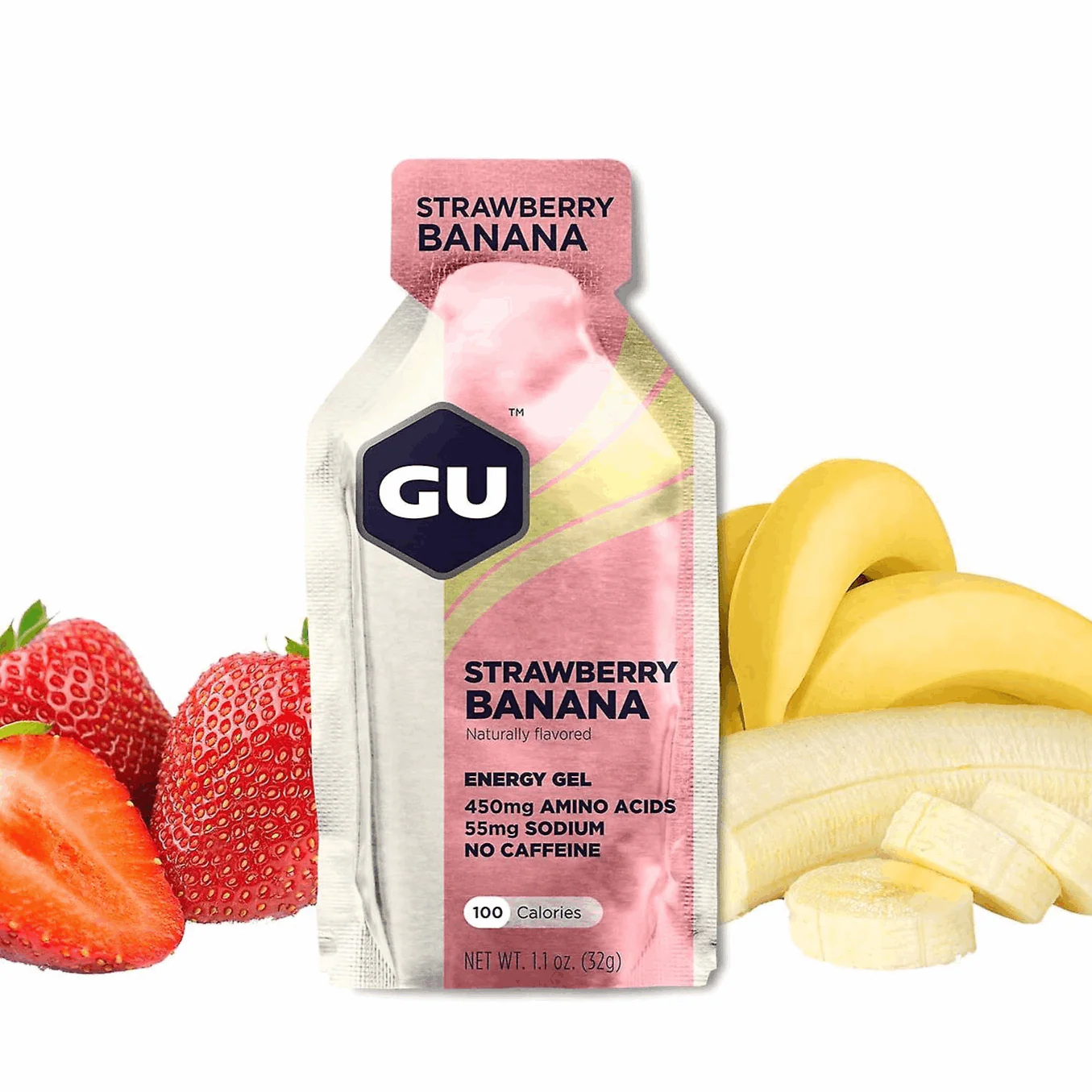(6 Packs) GU Energy Gel - Strawberry Banana - Expiry Date: Dec 2026 - Image 3