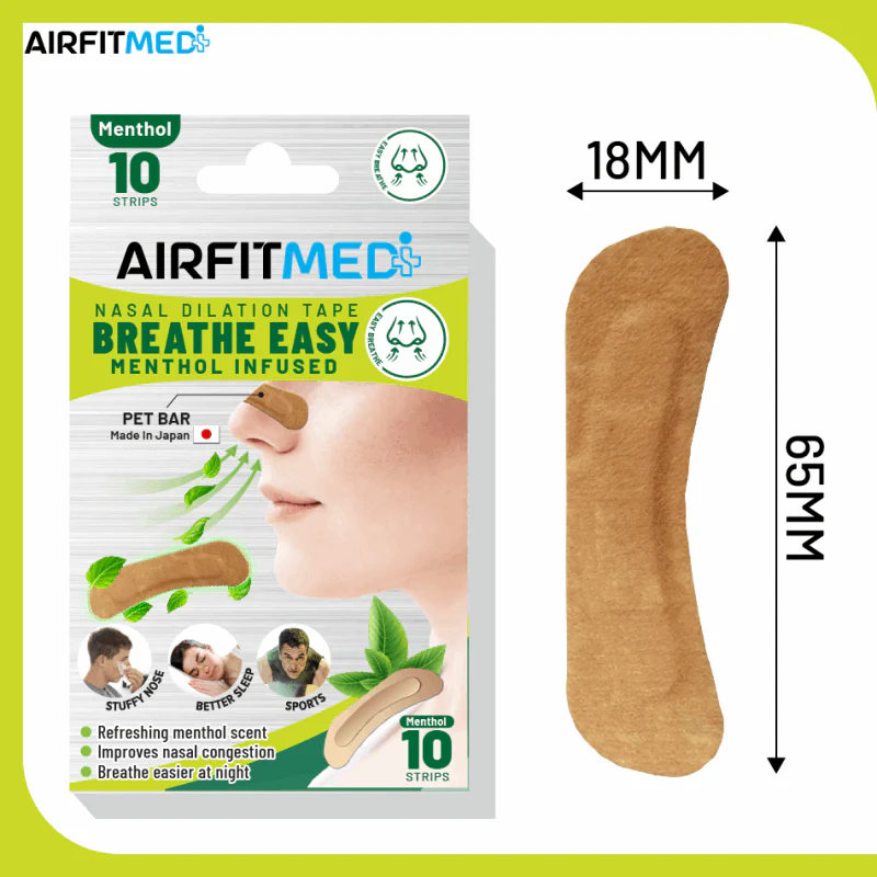 AirFit Medi Nasal Dilation Tape - Menthol Infused - Image 4