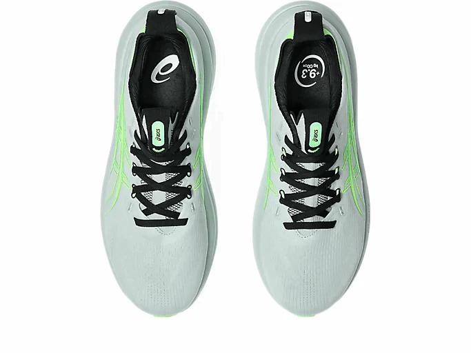 ASICS Men Gel-Nimbus 28 Wide - Cold Moss / Illuminate Green - Image 3