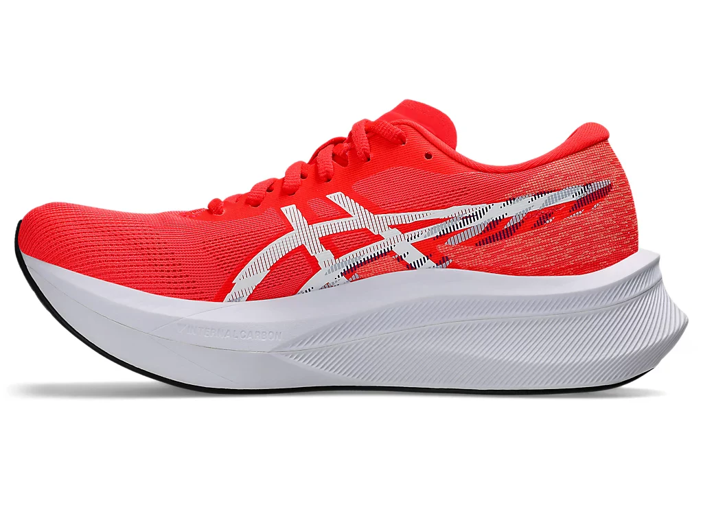 ASICS Men Magic Speed 4 Wide - Flash Red / White - Image 6