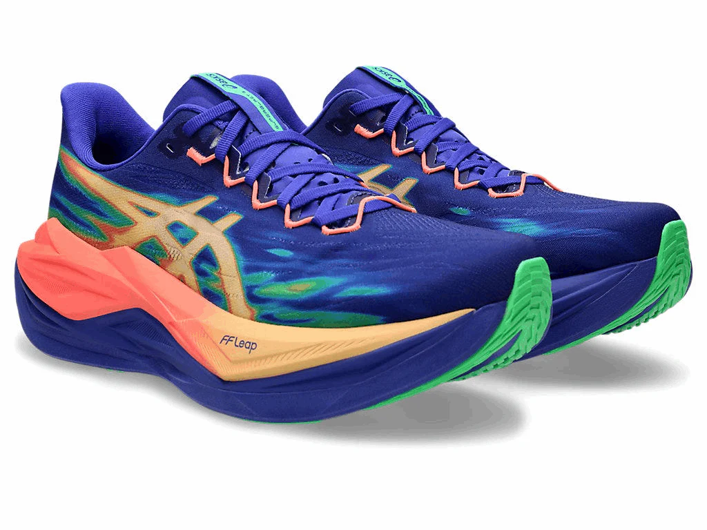 ASICS Unisex Superblast 3 - Cobalt Burst / Light Orange - Image 2