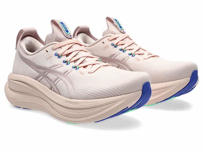 ASICS Women Gel-Nimbus 28 Wide - Pearl Pink / Morganite - Image 2