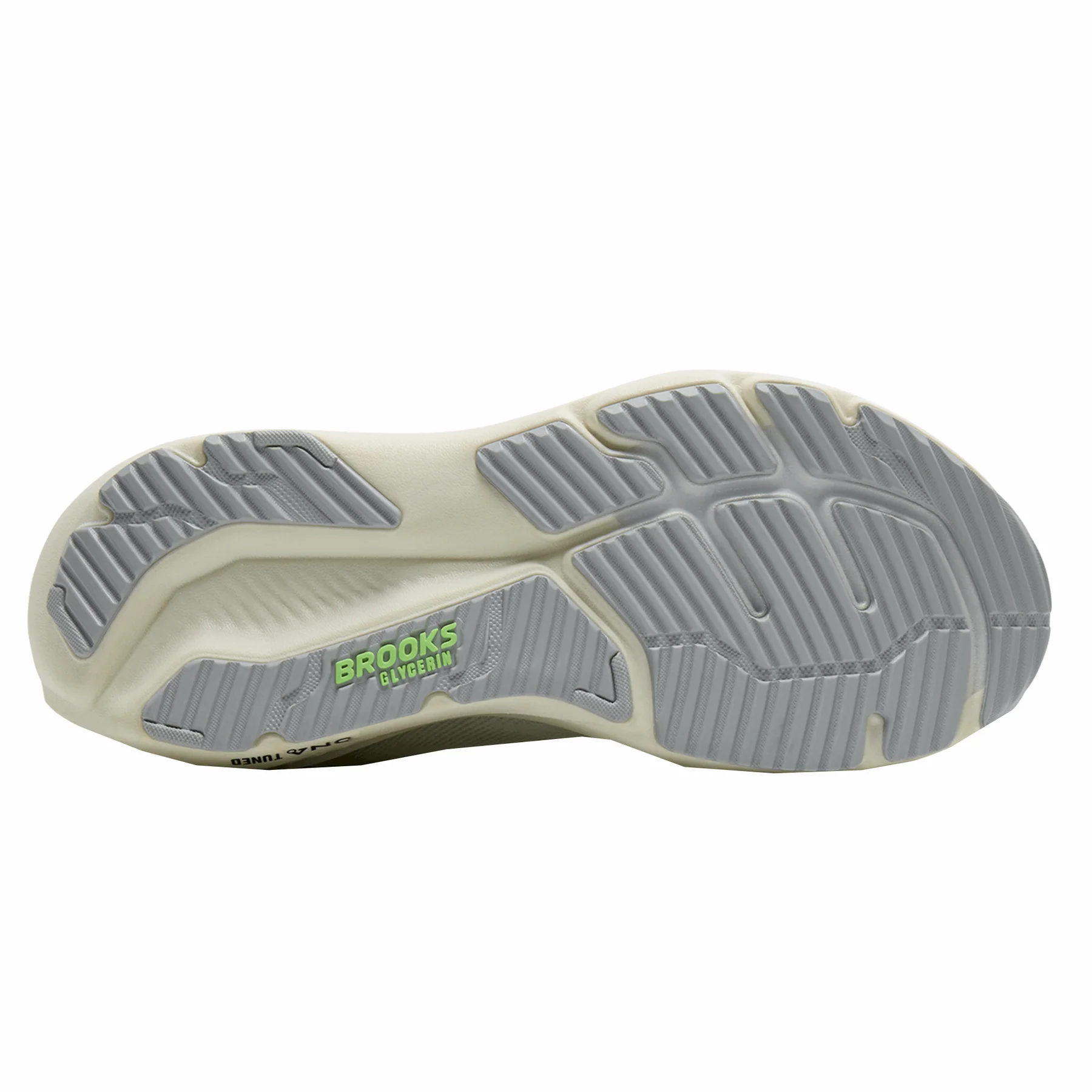 Brooks Men Glycerin 23 Wide - Grey / Green / Black - Image 4
