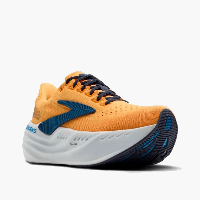 Brooks Men Glycerin Max - Blazing Orange / Blue / White - Image 3
