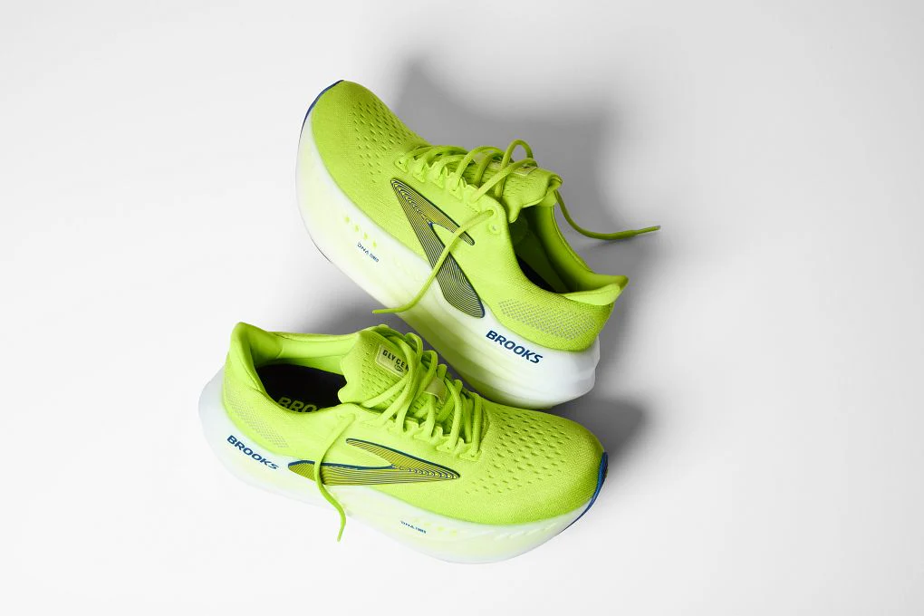 Brooks Men Glycerin Max - Lime / Navy Peony / White - Image 7