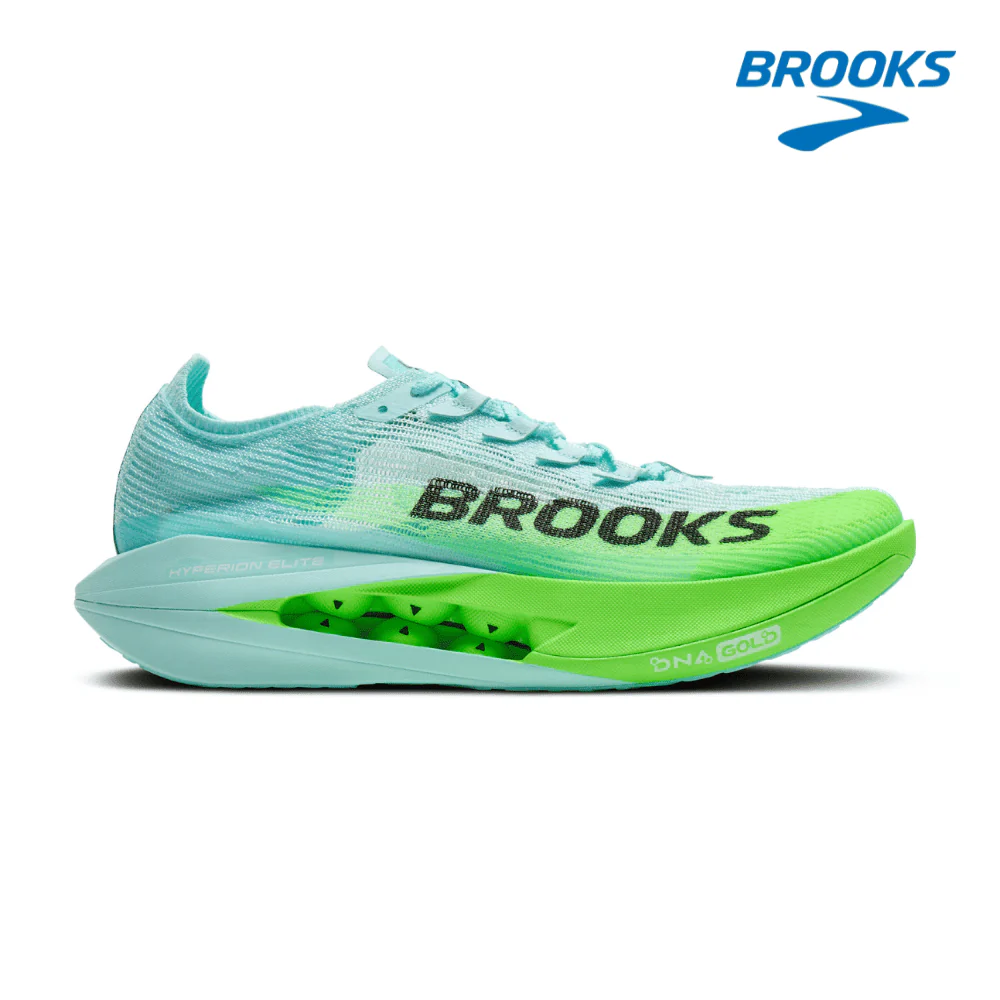 Brooks Unisex Hyperion Elite 5 - Limpet / Black / Green Gecko