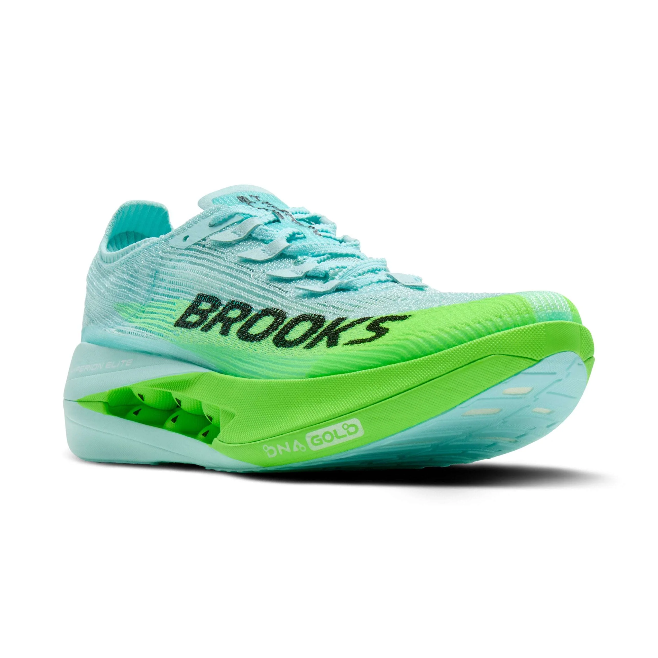 Brooks Unisex Hyperion Elite 5 - Limpet / Black / Green Gecko - Image 3