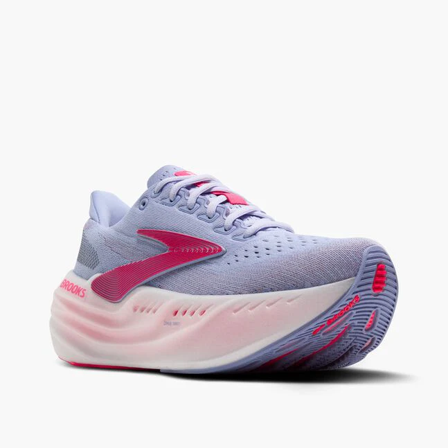 Brooks Women Glycerin Max - Blue Heron / Diva Pink / White - Image 2