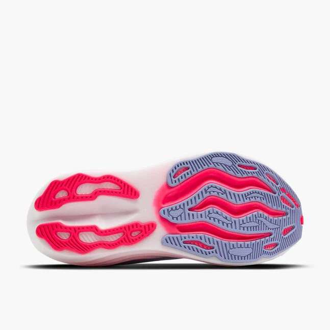 Brooks Women Glycerin Max - Blue Heron / Diva Pink / White - Image 3