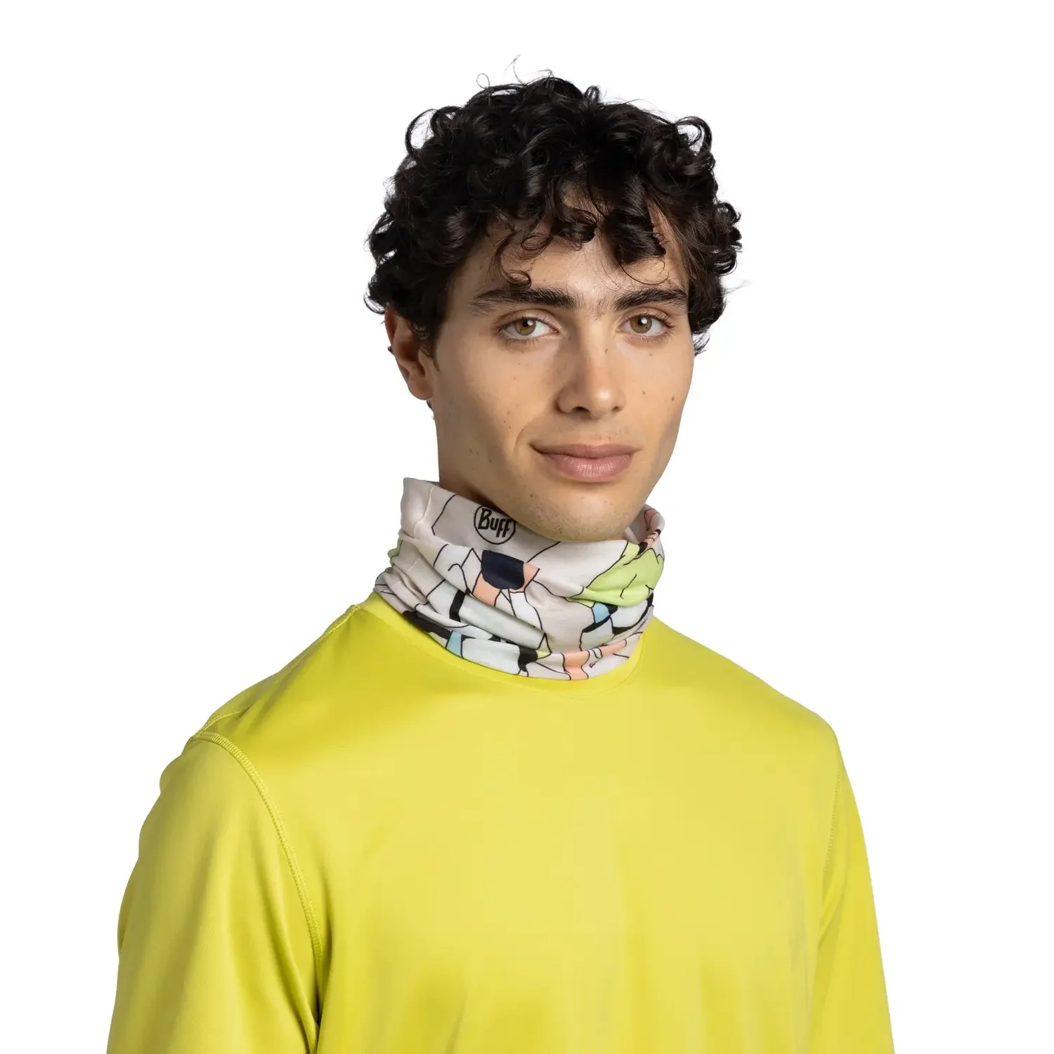 BUFF® CoolNet UV+® Neckwear - Brelit Cream - Image 2