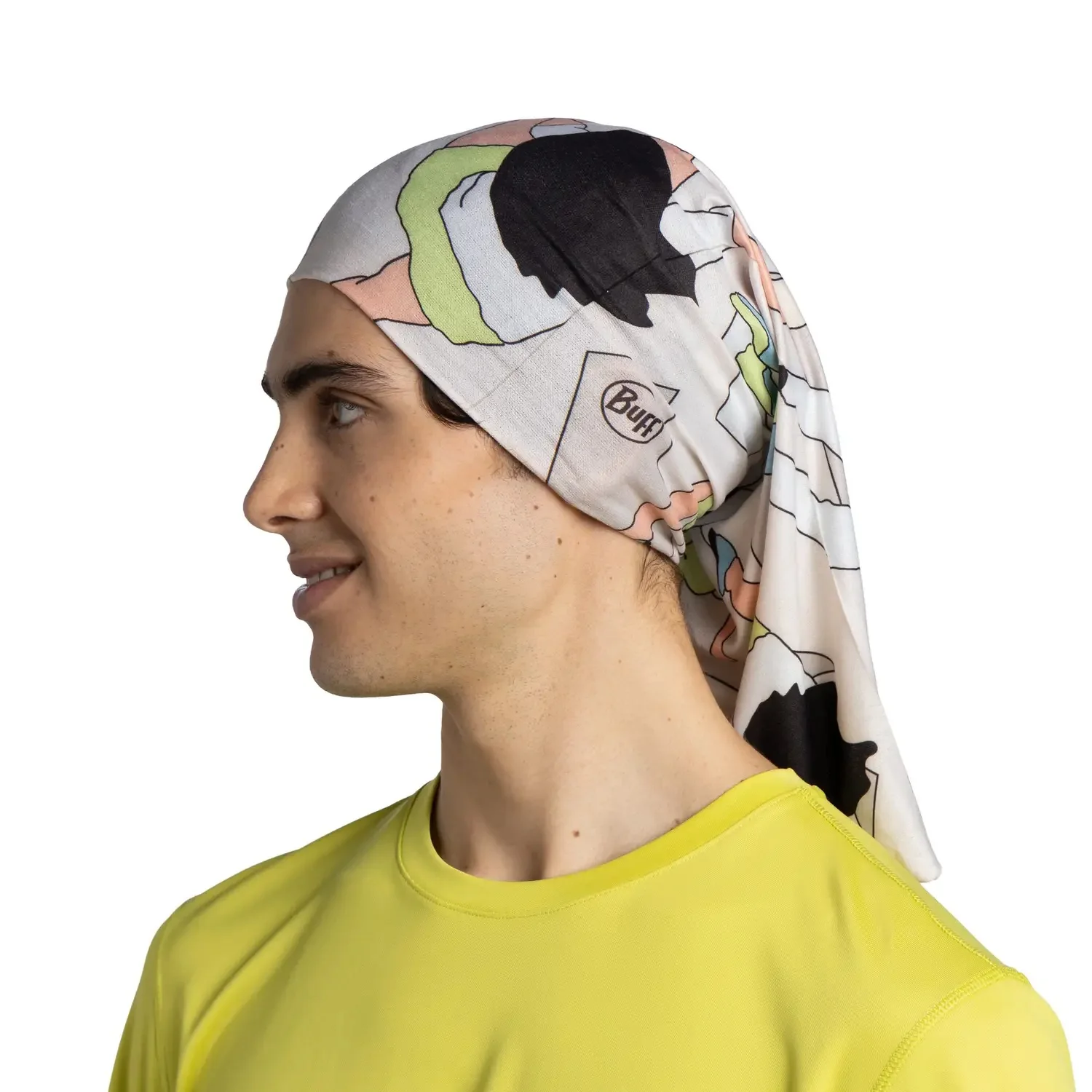 BUFF® CoolNet UV+® Neckwear - Brelit Cream - Image 3