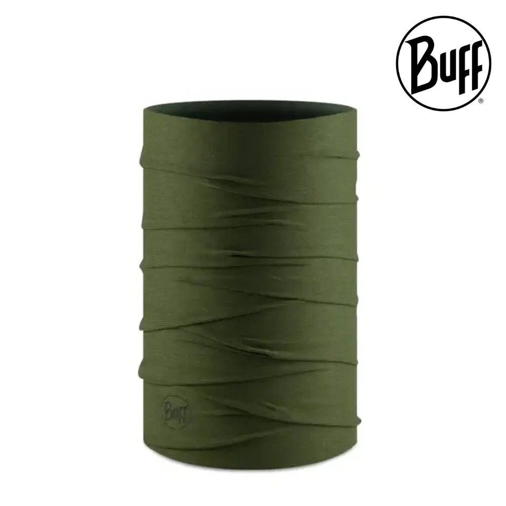 BUFF® CoolNet UV Neckwear - Angler Solid Military OS