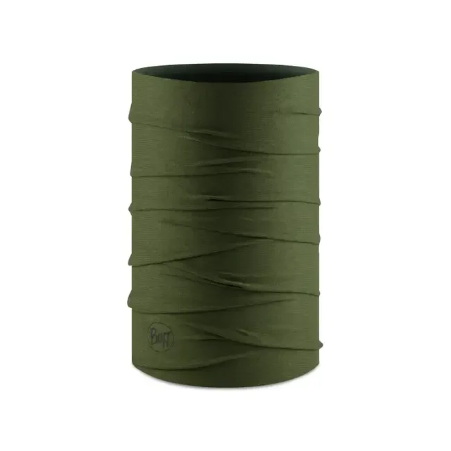 BUFF® CoolNet UV Neckwear - Angler Solid Military OS - Image 2