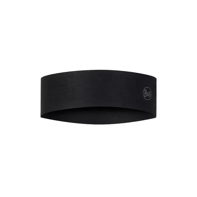 BUFF® CoolNet UV Slim Headband - Solid Black OS - Image 2