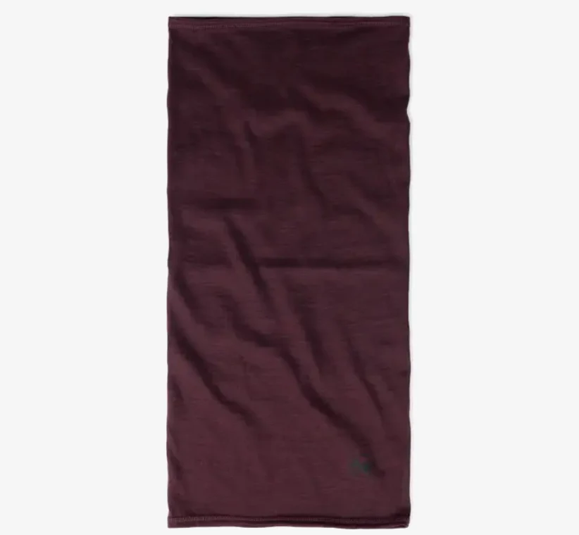 BUFF® Merino Lightweight Neckwear - Solid Garnet OS - Image 4