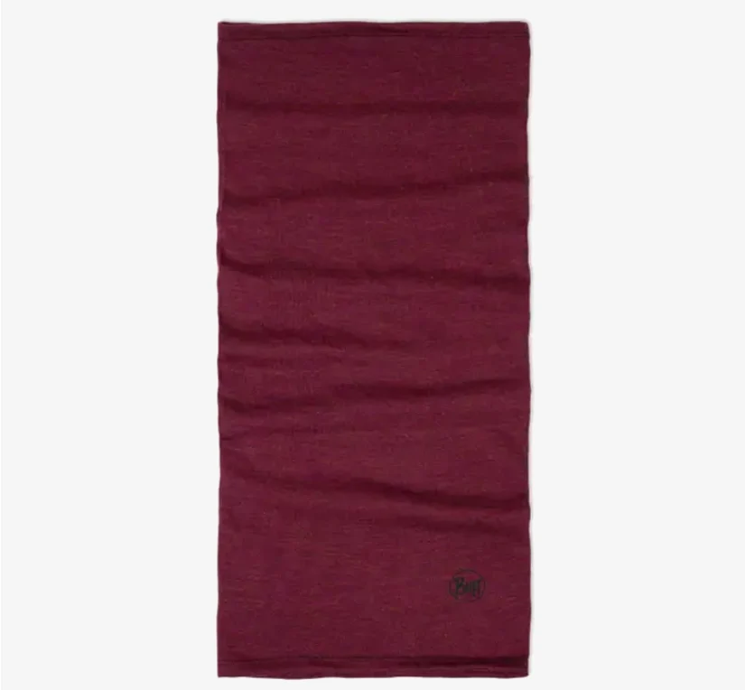 BUFF® Merino Midweight Neckwear - Melange Tibetan Red - Image 4