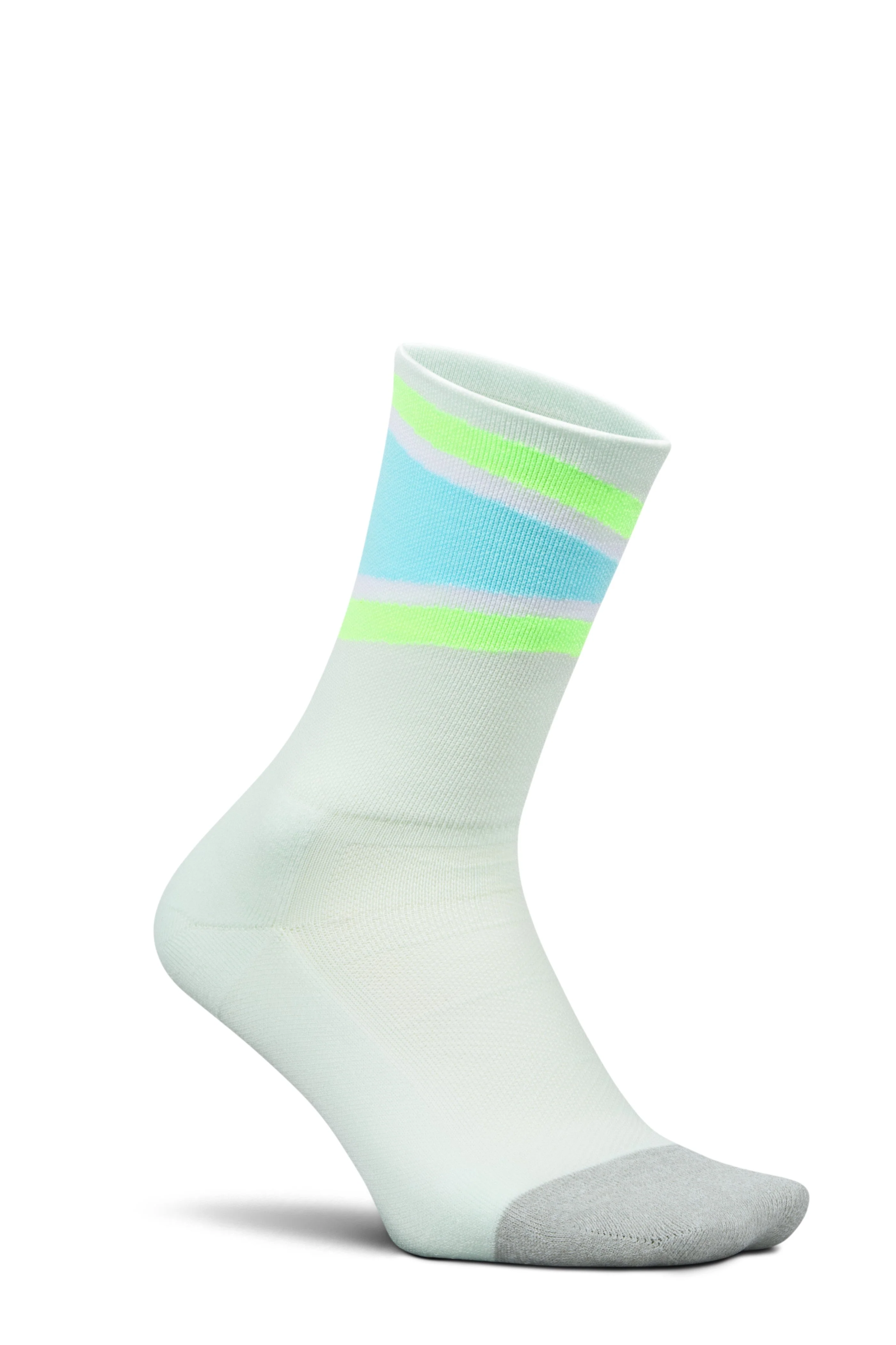 Feetures Active Elite Light Cushion Mini Crew - Mint Bounce - Image 3