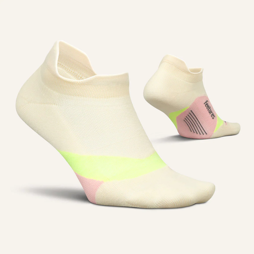 Feetures Active Elite Light Cushion No Show Tab - Sandy Melon - Image 4