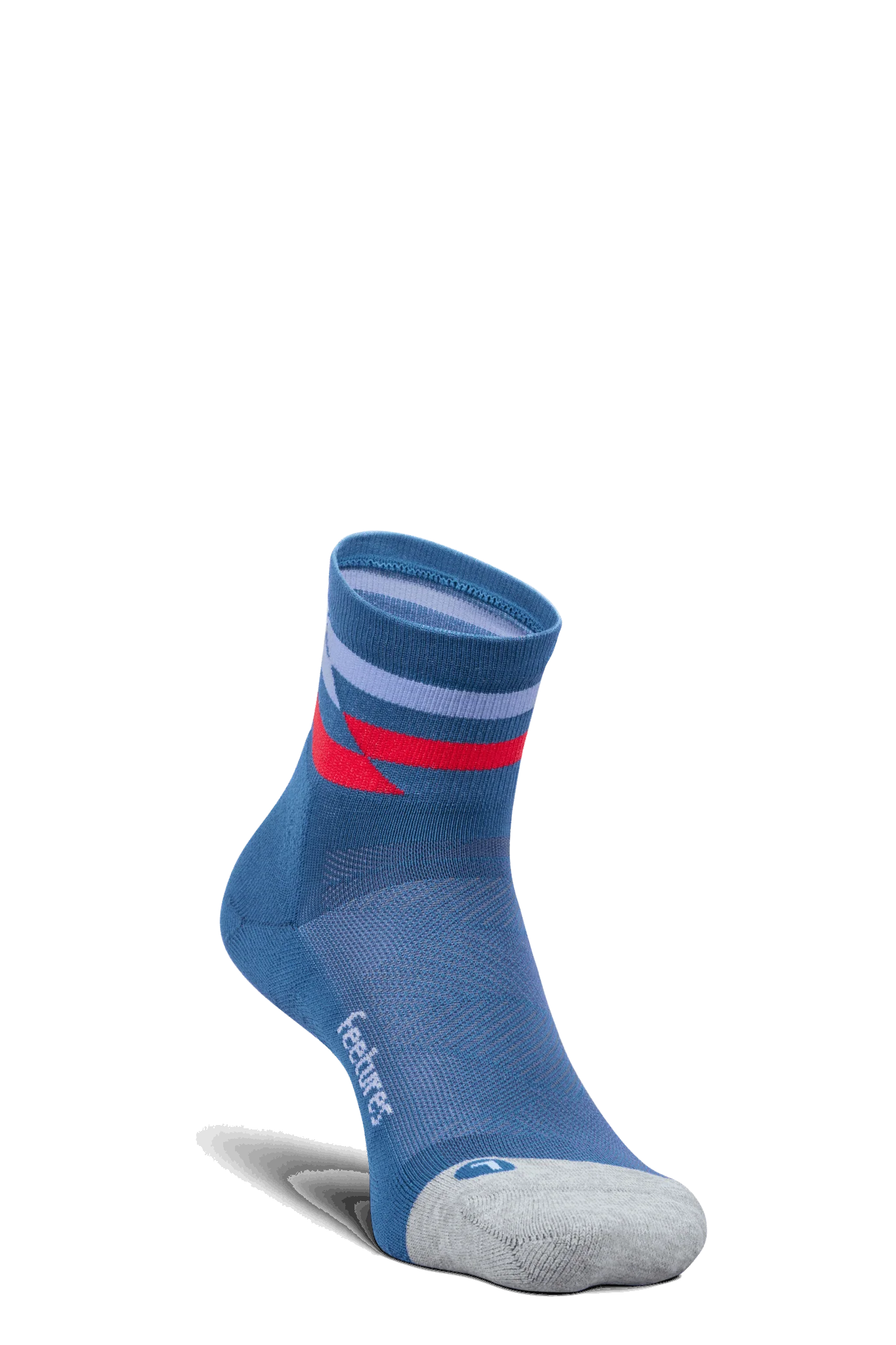 Feetures Active Elite Light Cushion Quarter - Blue Track - Image 3