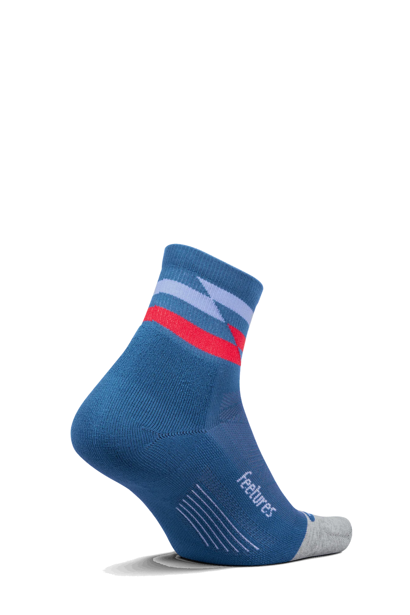 Feetures Active Elite Light Cushion Quarter - Blue Track - Image 4