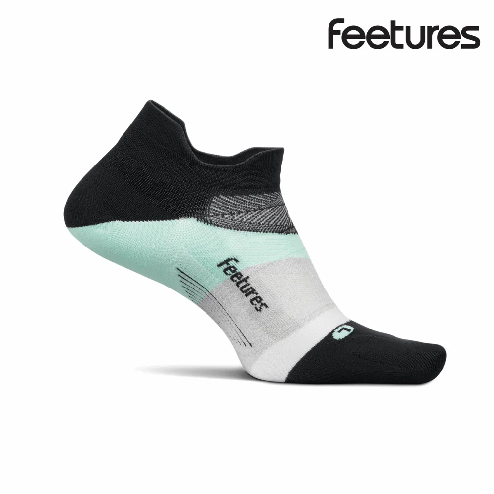 Feetures Active Elite Ultra Light Cushion No Show Tab - Mint Chip