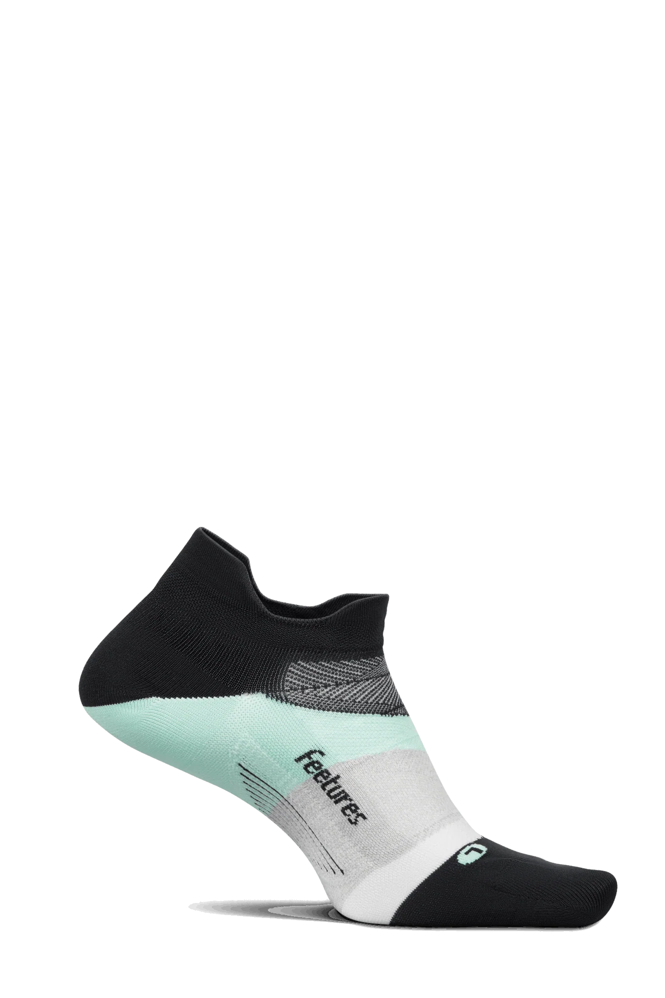Feetures Active Elite Ultra Light Cushion No Show Tab - Mint Chip - Image 2