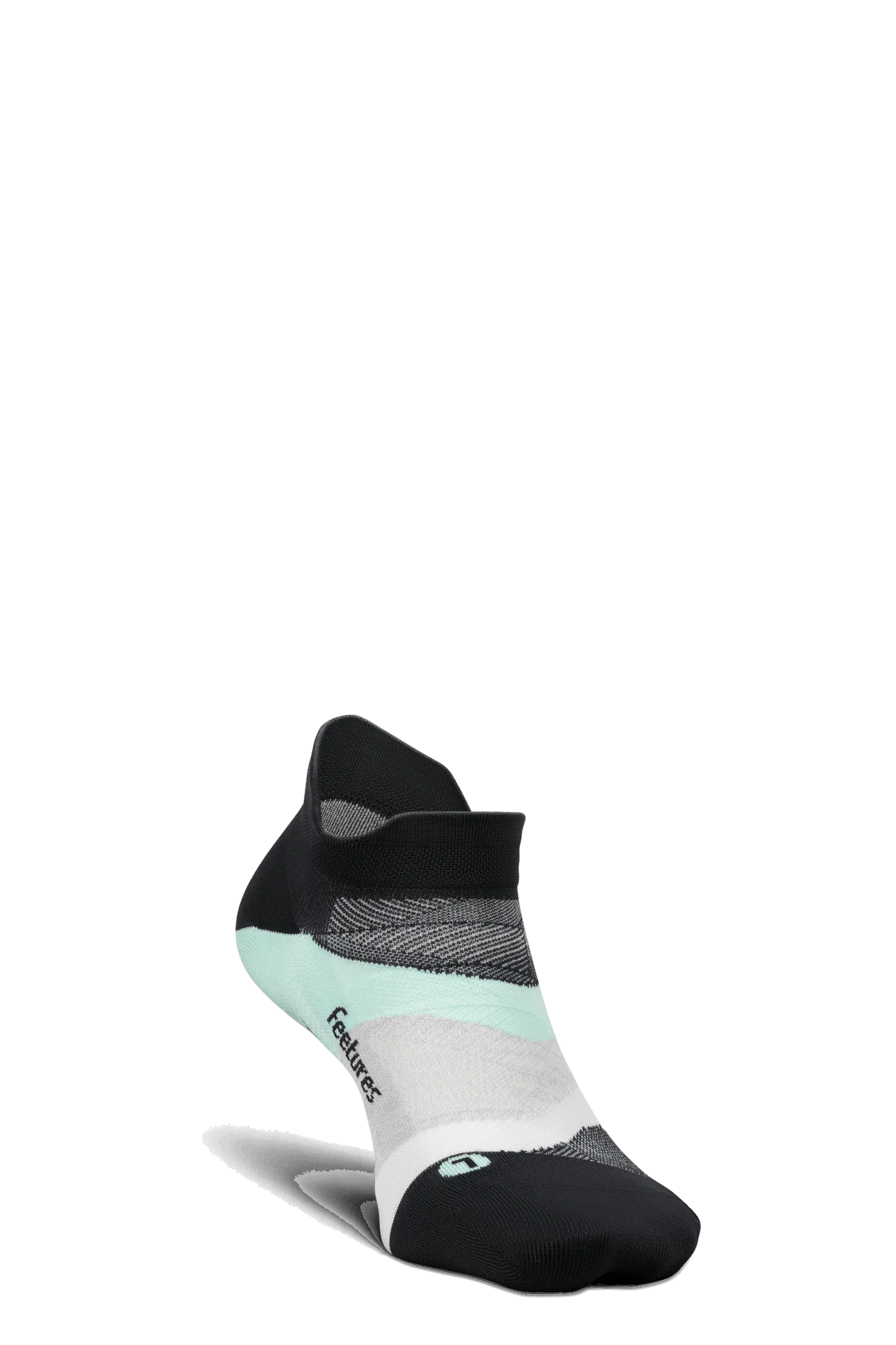 Feetures Active Elite Ultra Light Cushion No Show Tab - Mint Chip - Image 4