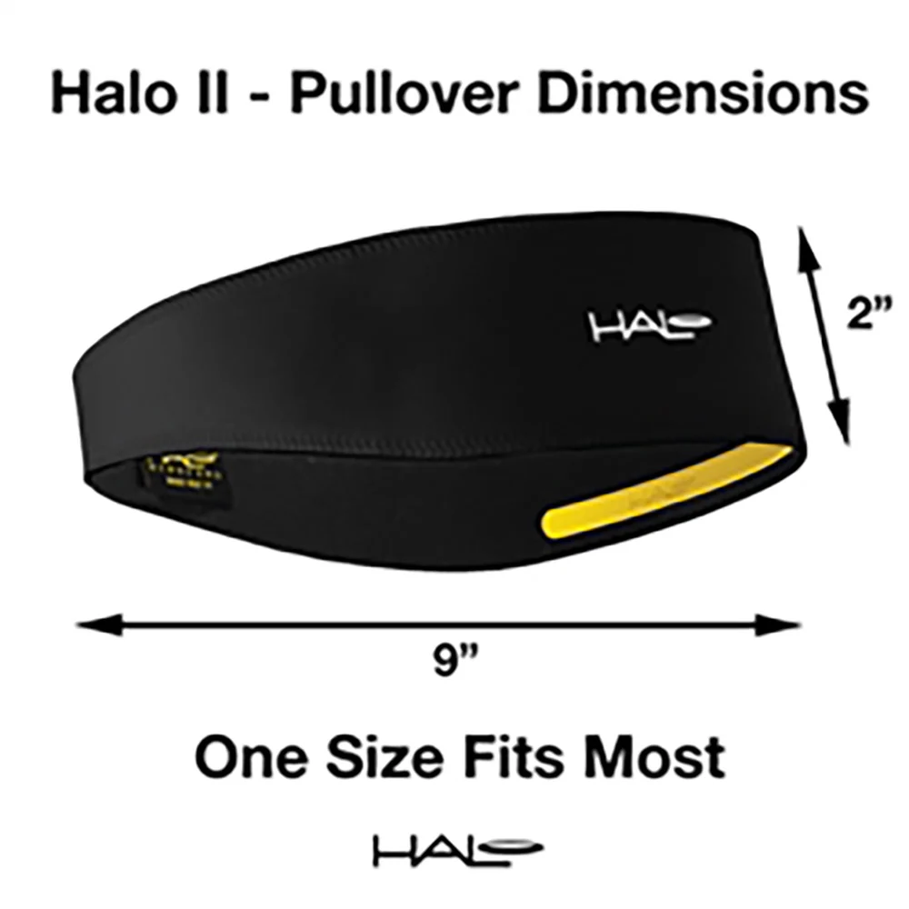 Halo II Air Pullover Headband - Black - Image 3