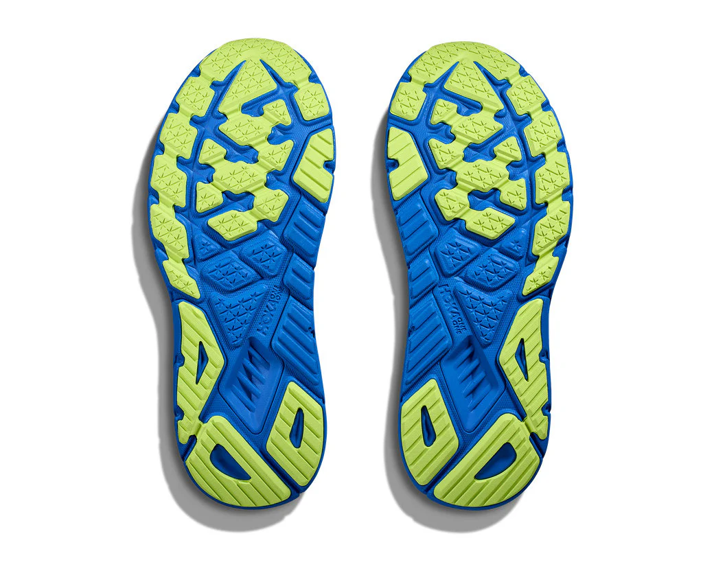 HOKA Men Arahi 7 Wide - Stardust / Electric Cobalt - Image 5