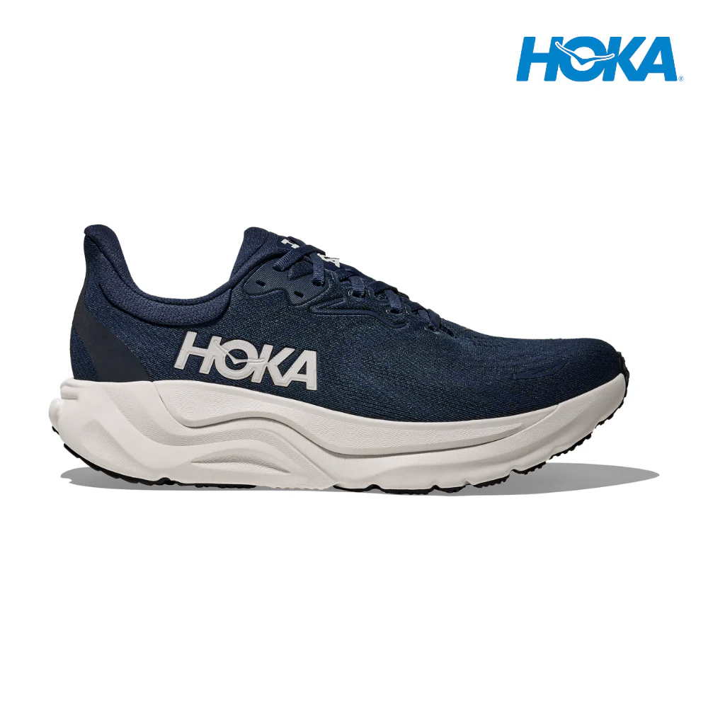 HOKA Men Arahi 8 Wide - Varsity Navy / White