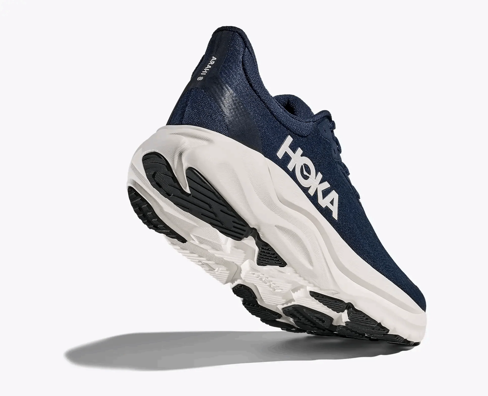 HOKA Men Arahi 8 Wide - Varsity Navy / White - Image 2