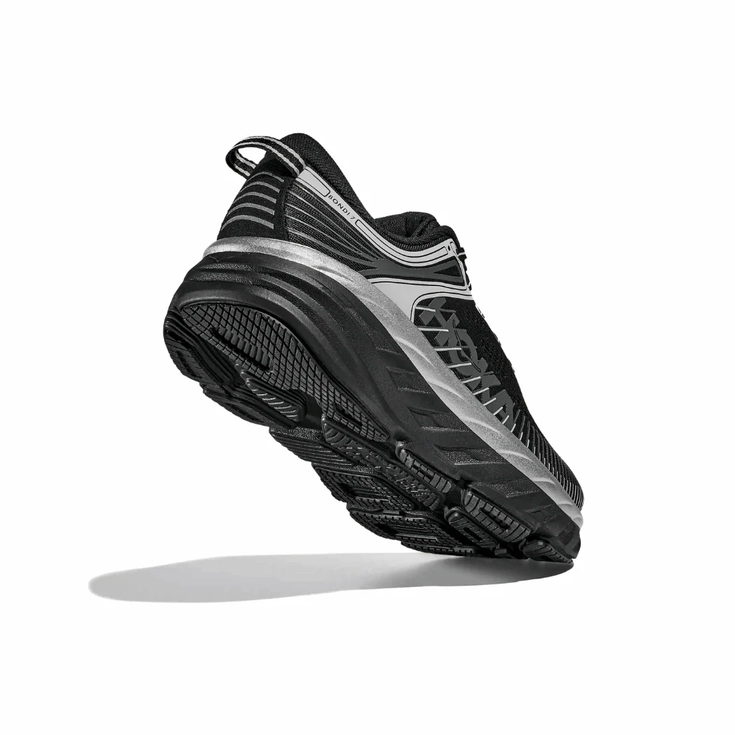 HOKA Men Bondi 7 - Black / Stardust - Image 3
