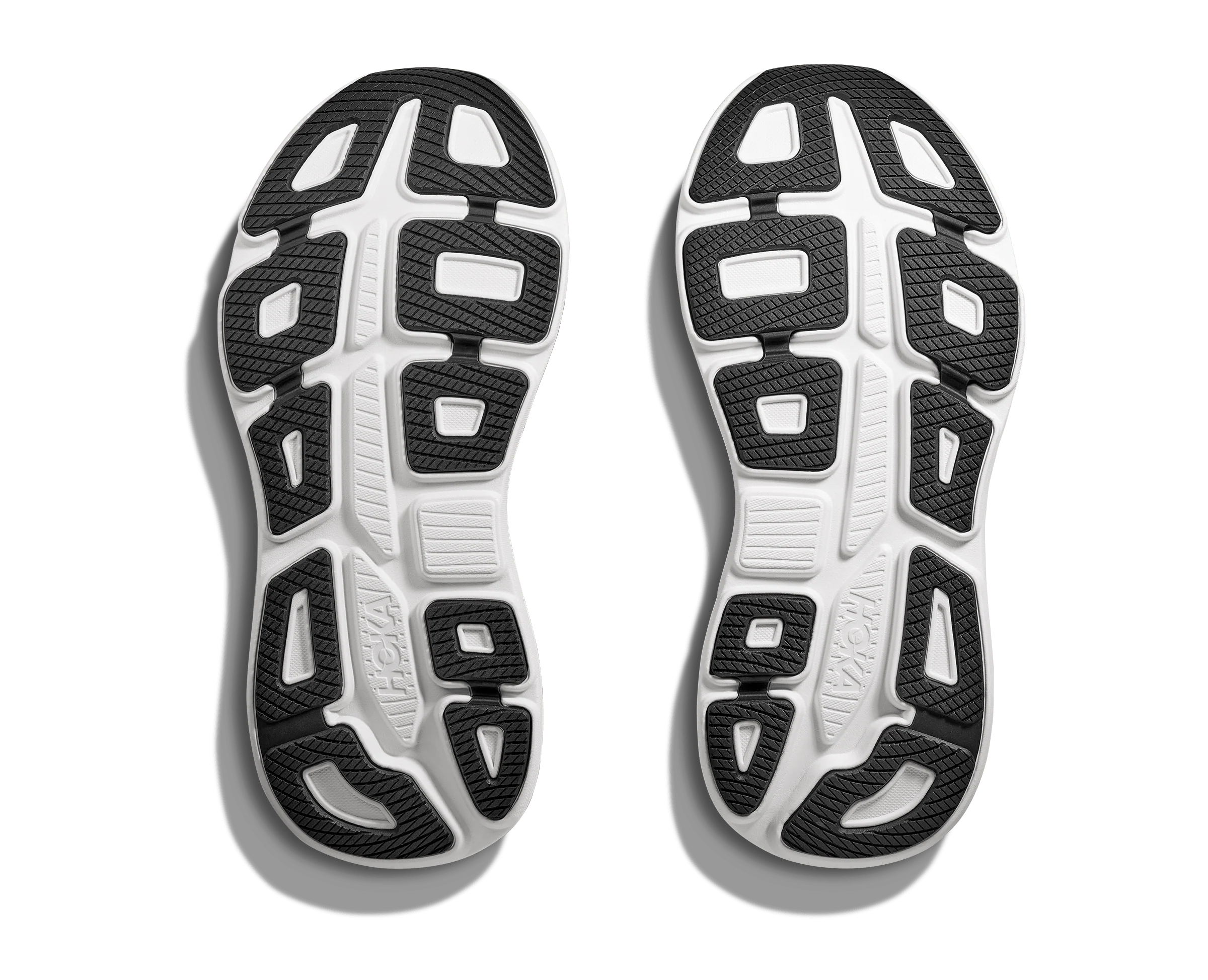 HOKA Men Bondi 9 Wide - Black / White - Image 4