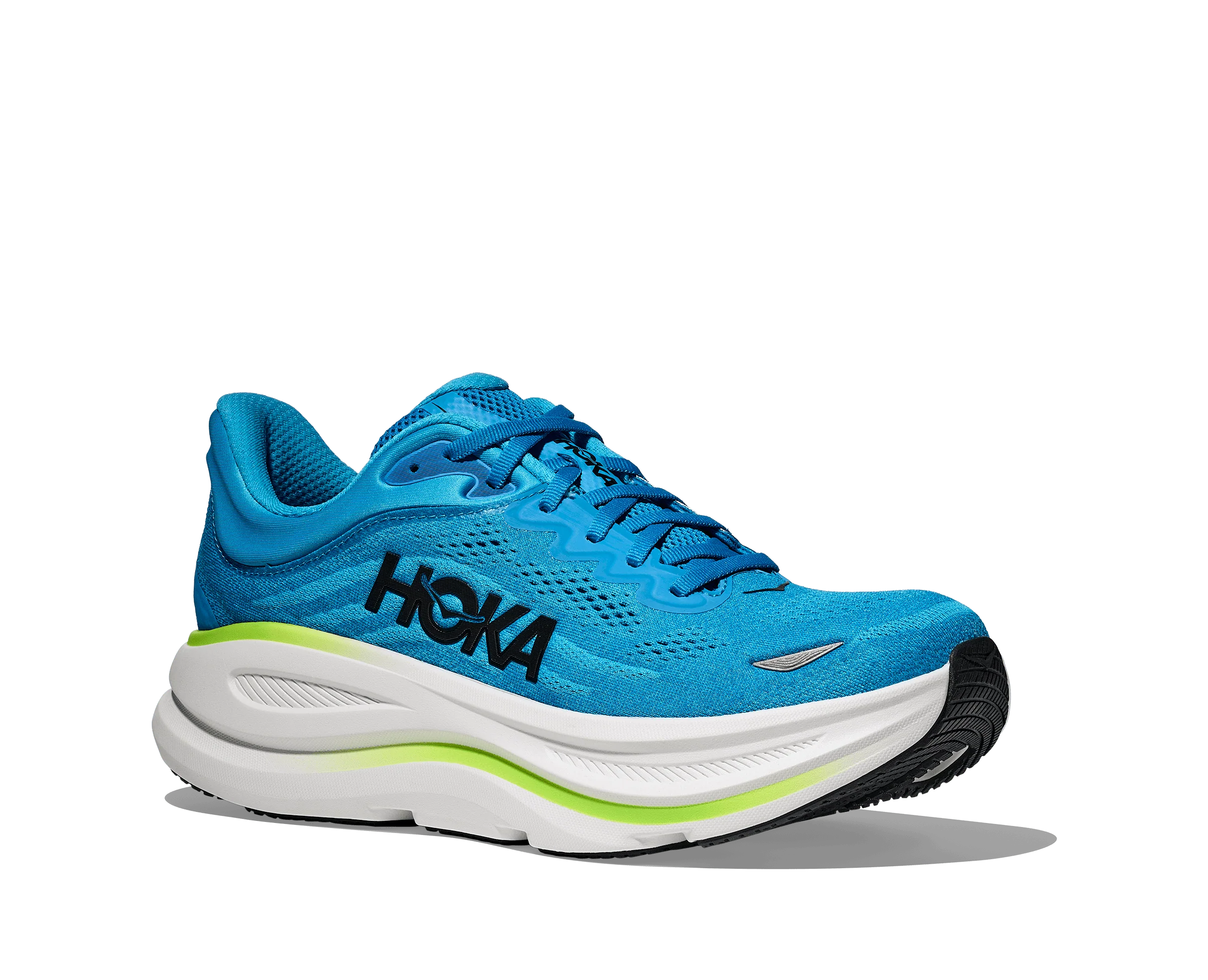 HOKA Men Bondi 9 Wide - Skyward Blue / Hoka Blue - Image 2