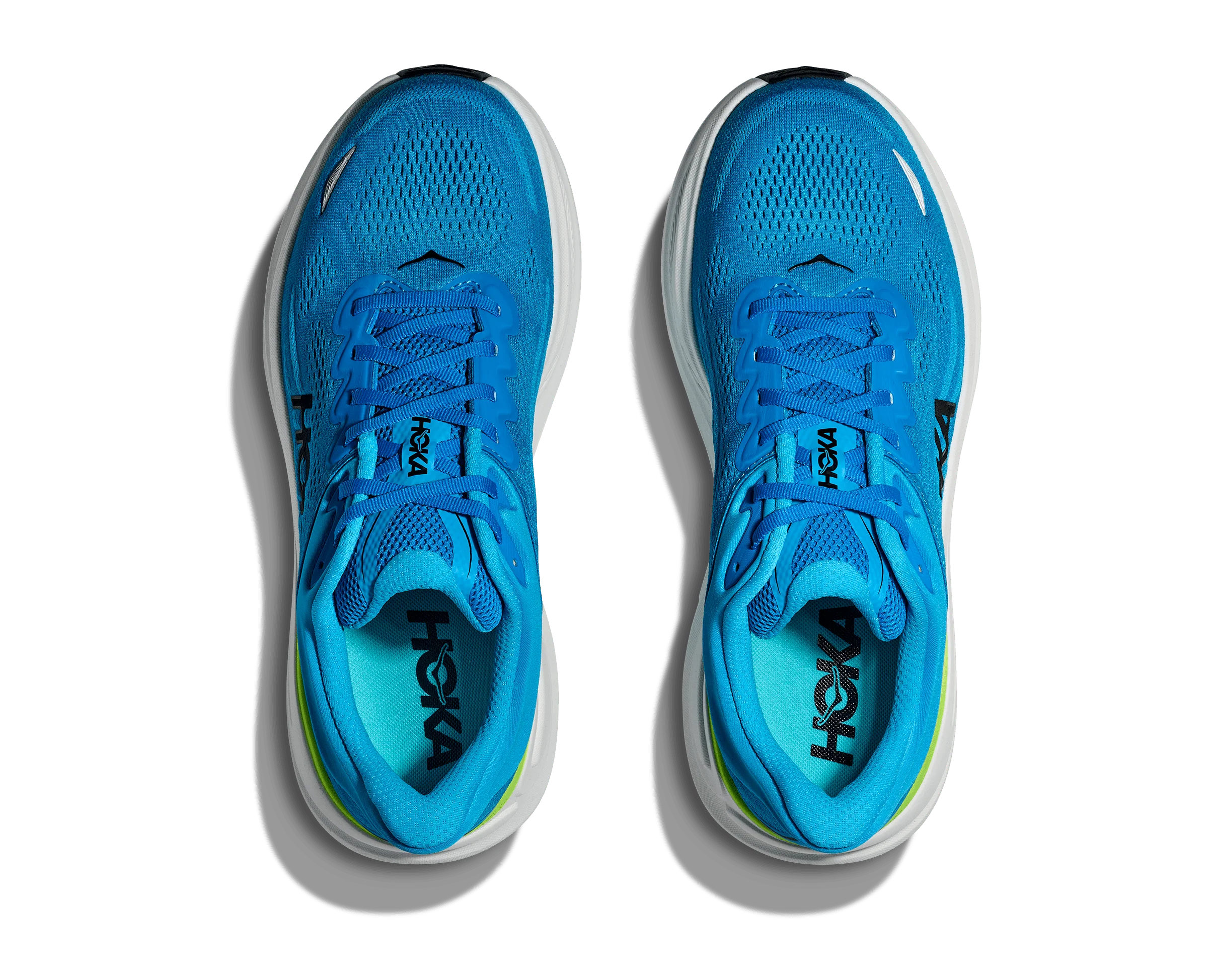 HOKA Men Bondi 9 Wide - Skyward Blue / Hoka Blue - Image 3