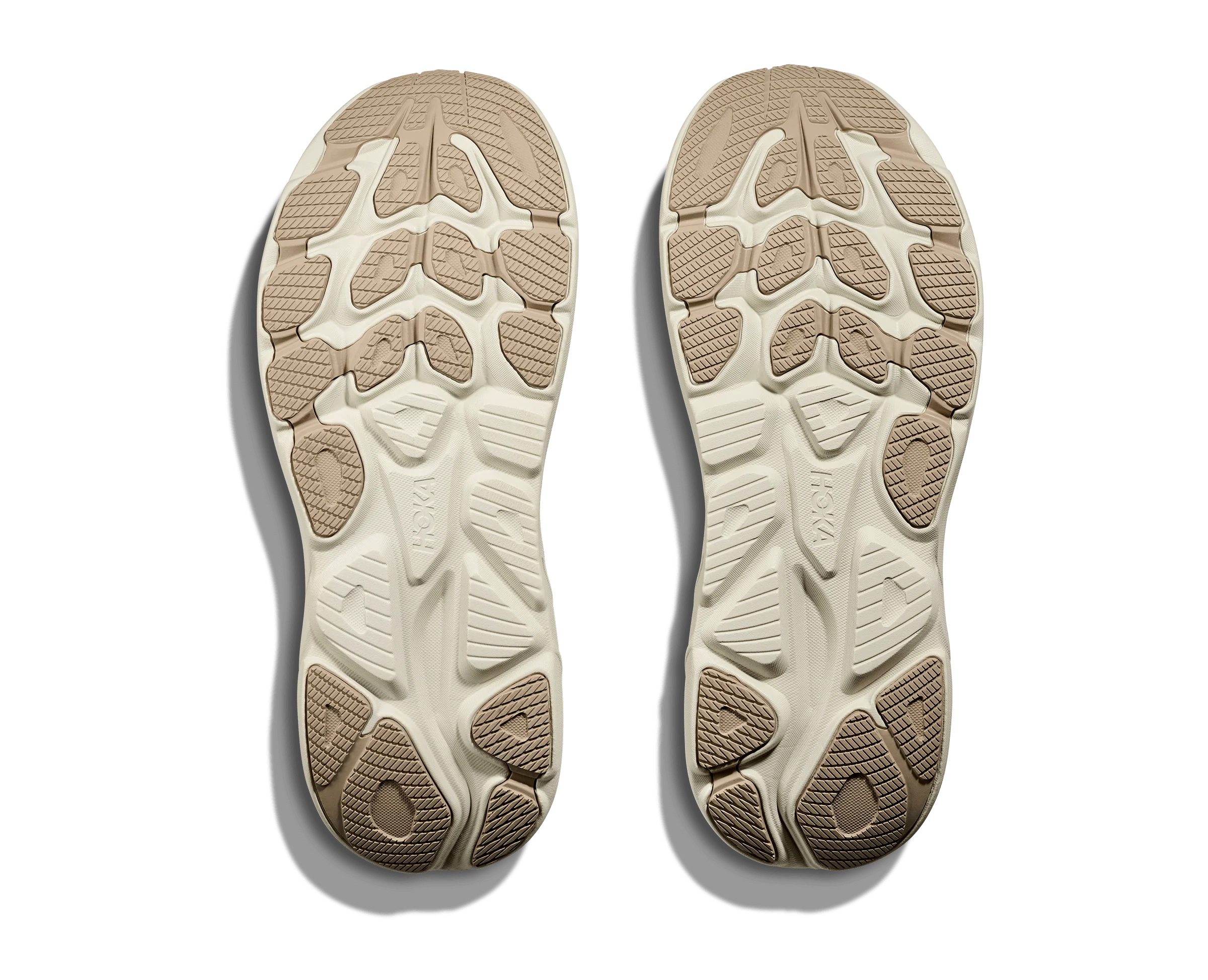 HOKA Men Clifton 10 - Raw Linen / Stone - Image 4