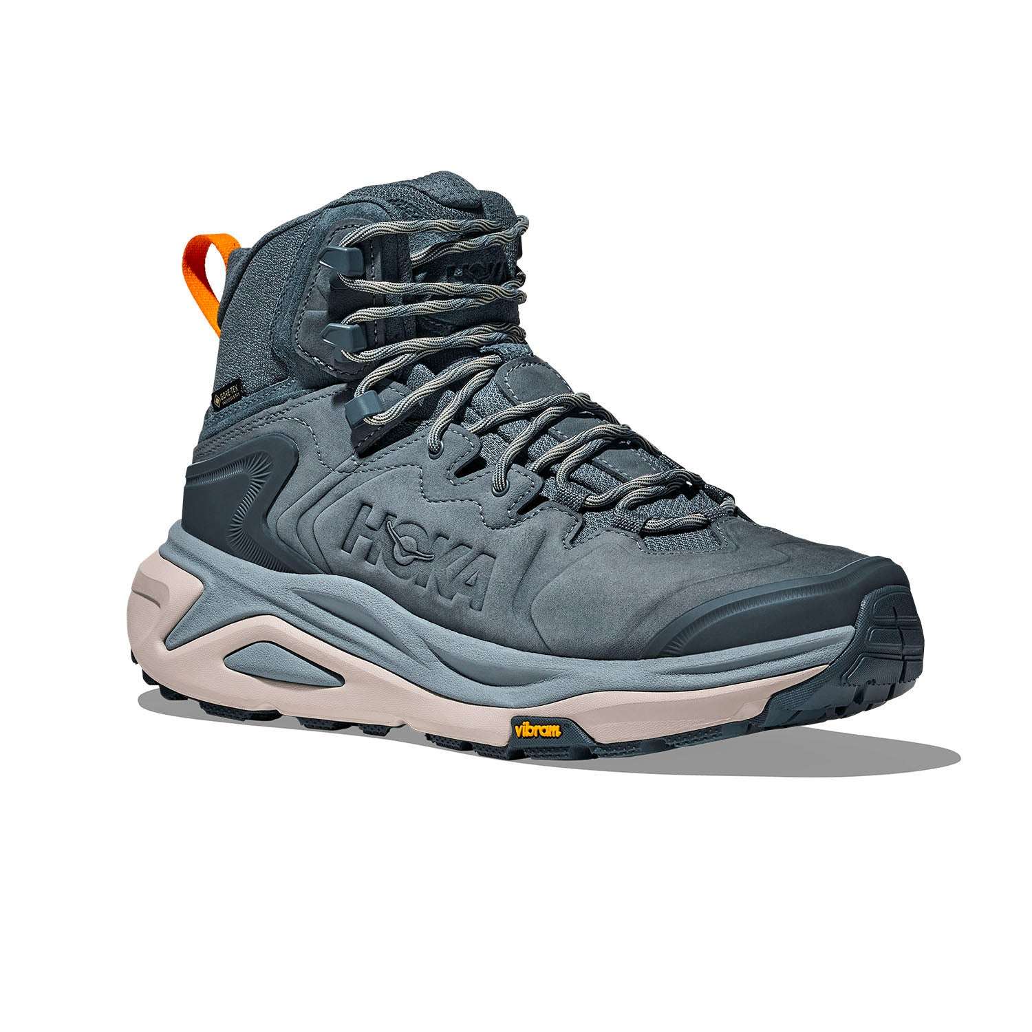 HOKA Men Kaha 3 GTX - Faded Navy / Washed Blue - Image 2