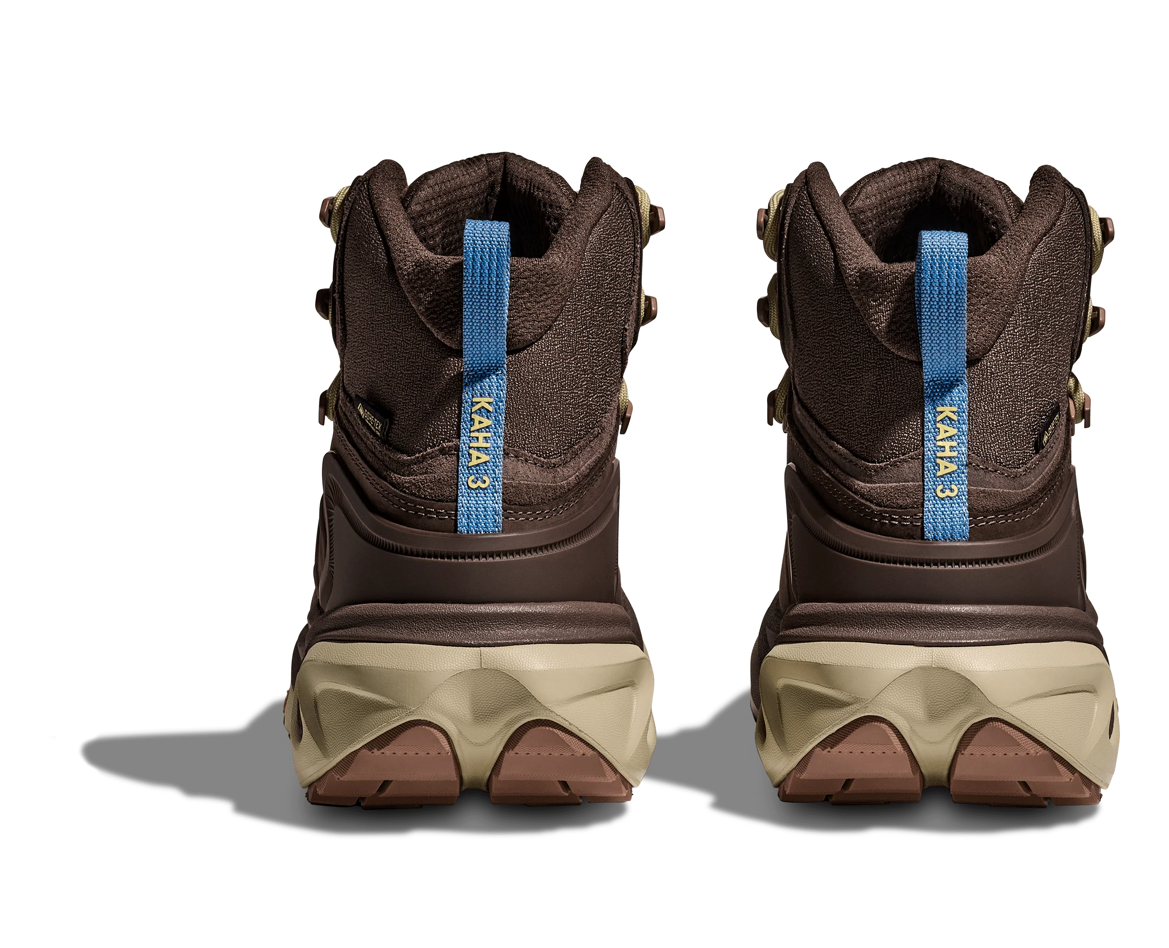 HOKA Men Kaha 3 GTX - Walnut / Oyster Mushroom - Image 4