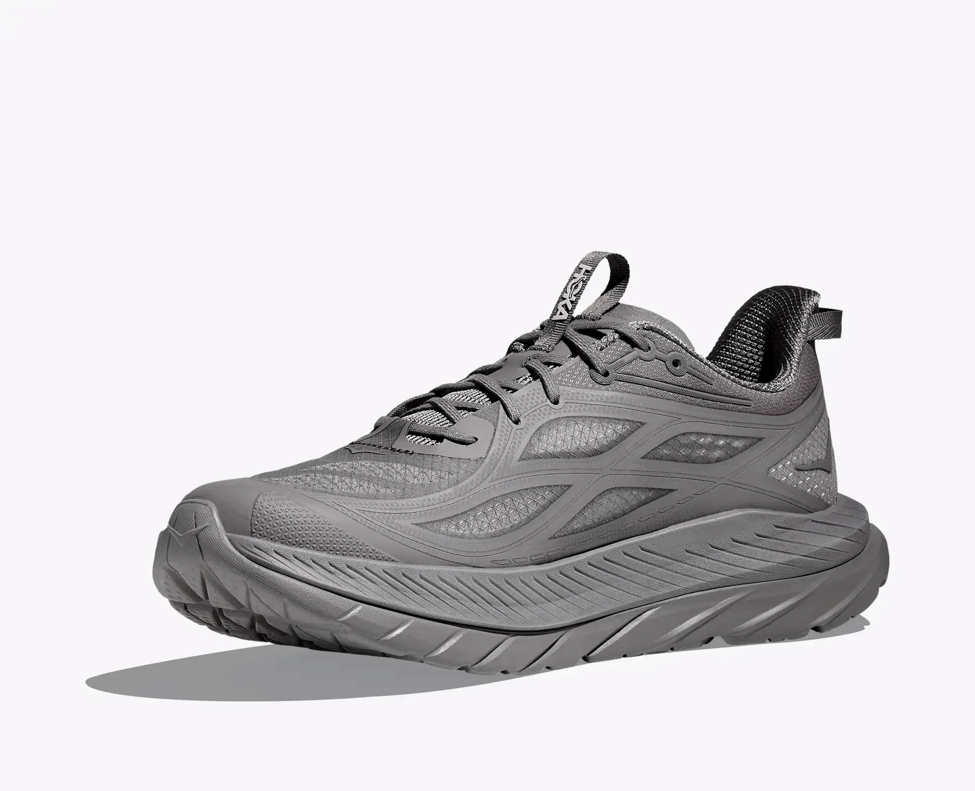 HOKA Men Mach Remastered - Galactic Grey / Galactic Grey - Image 4