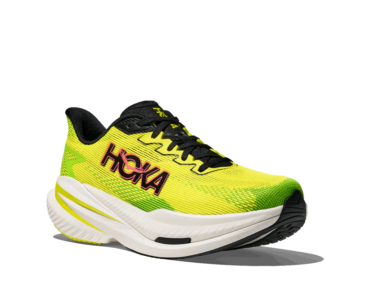 HOKA Men Mach X 3 Wide - Neon Hoka Citrus / Neon Lime - Image 2