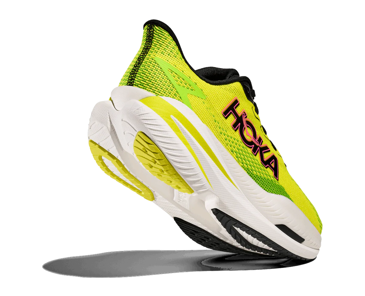 HOKA Men Mach X 3 Wide - Neon Hoka Citrus / Neon Lime - Image 3