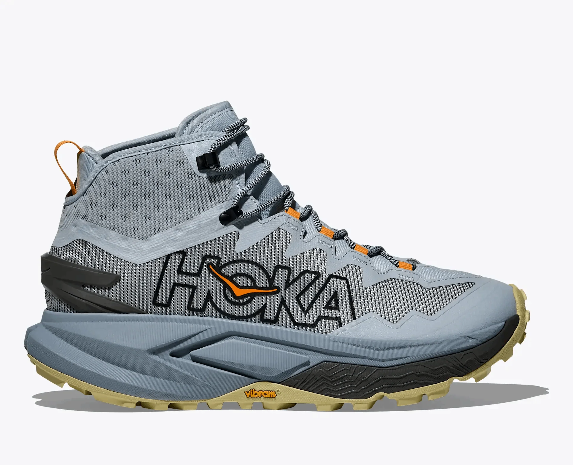 HOKA Men Mafate Hike - Mineral Blue / Tumeric - Image 6