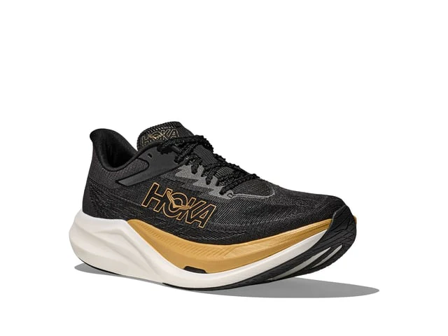 HOKA Unisex Rocket X 3 - Black / Gold - Image 2