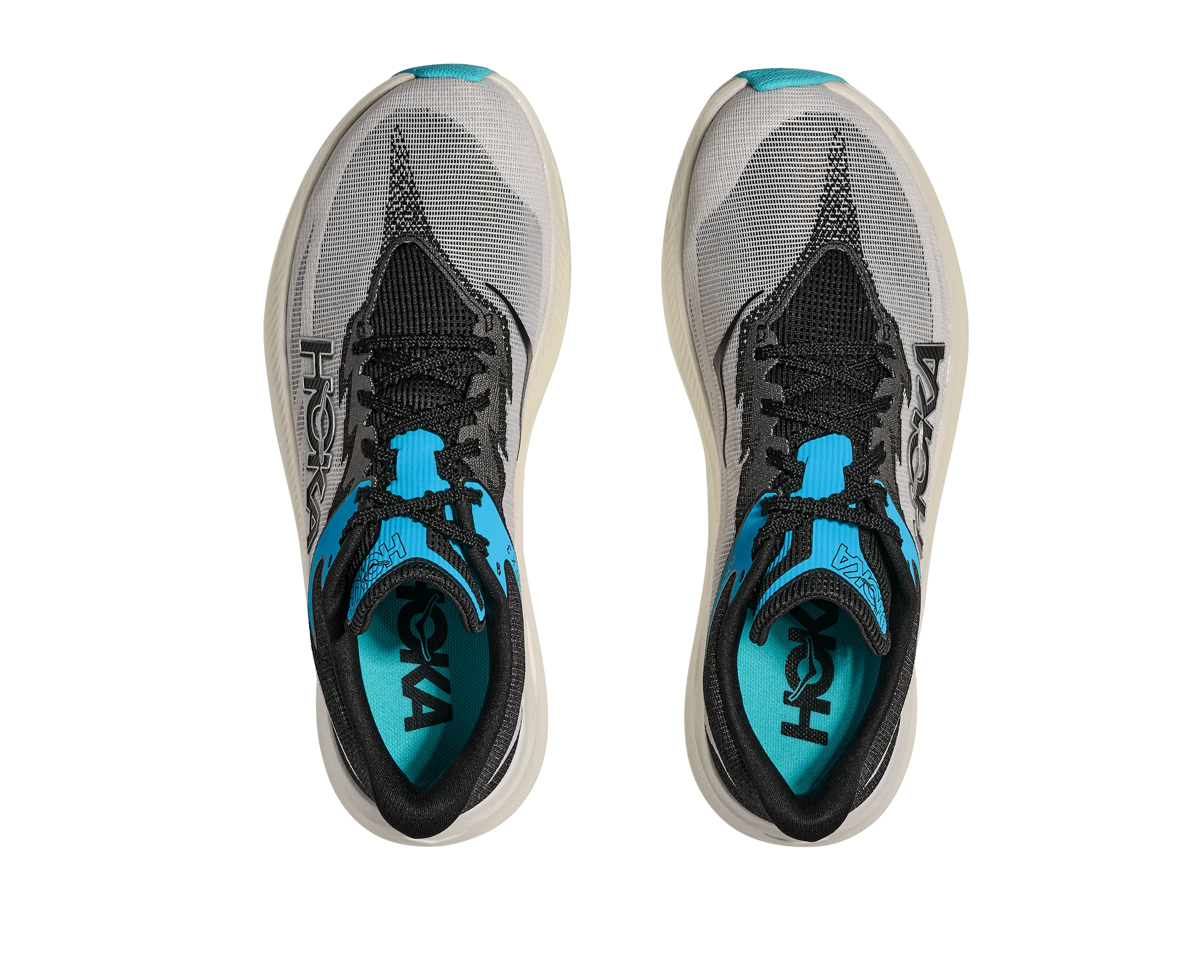 HOKA Unisex Rocket X 3 - White / Black - Image 3