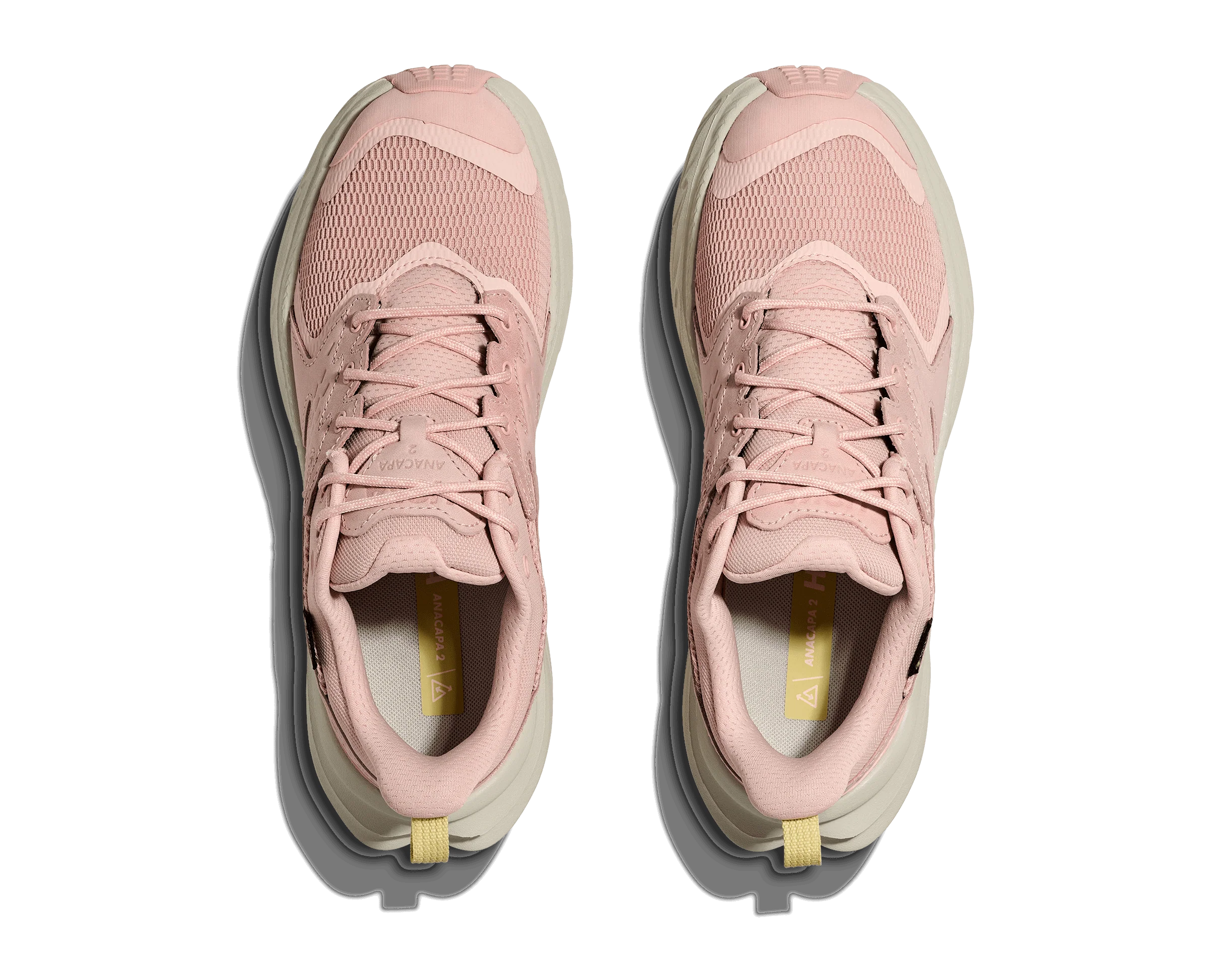 HOKA Women Anacapa 2 Low GTX - Rose Latte / Truffle Salt - Image 3