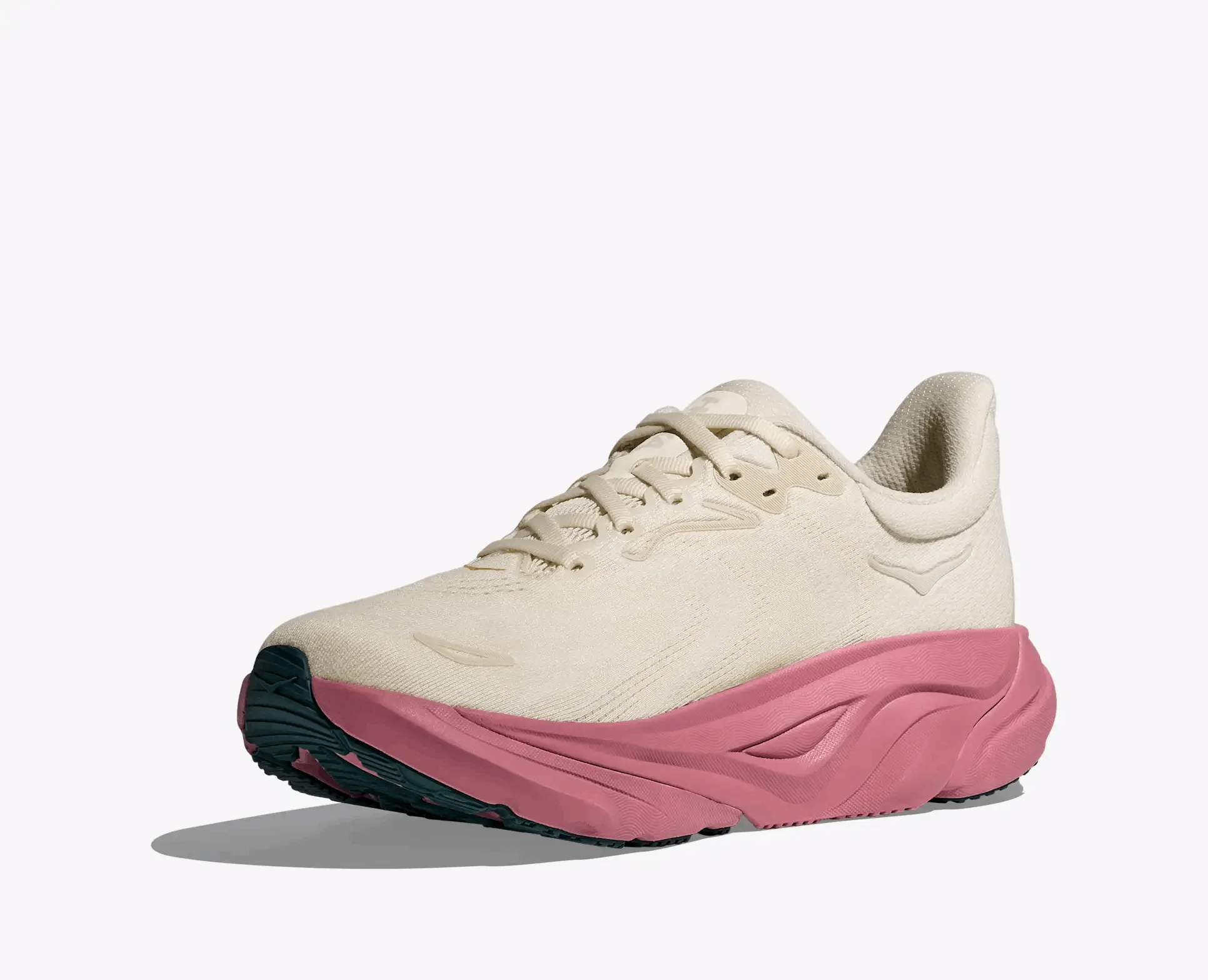 HOKA Women Arahi 8 Wide - Alabaster / Lingonberry - Image 5