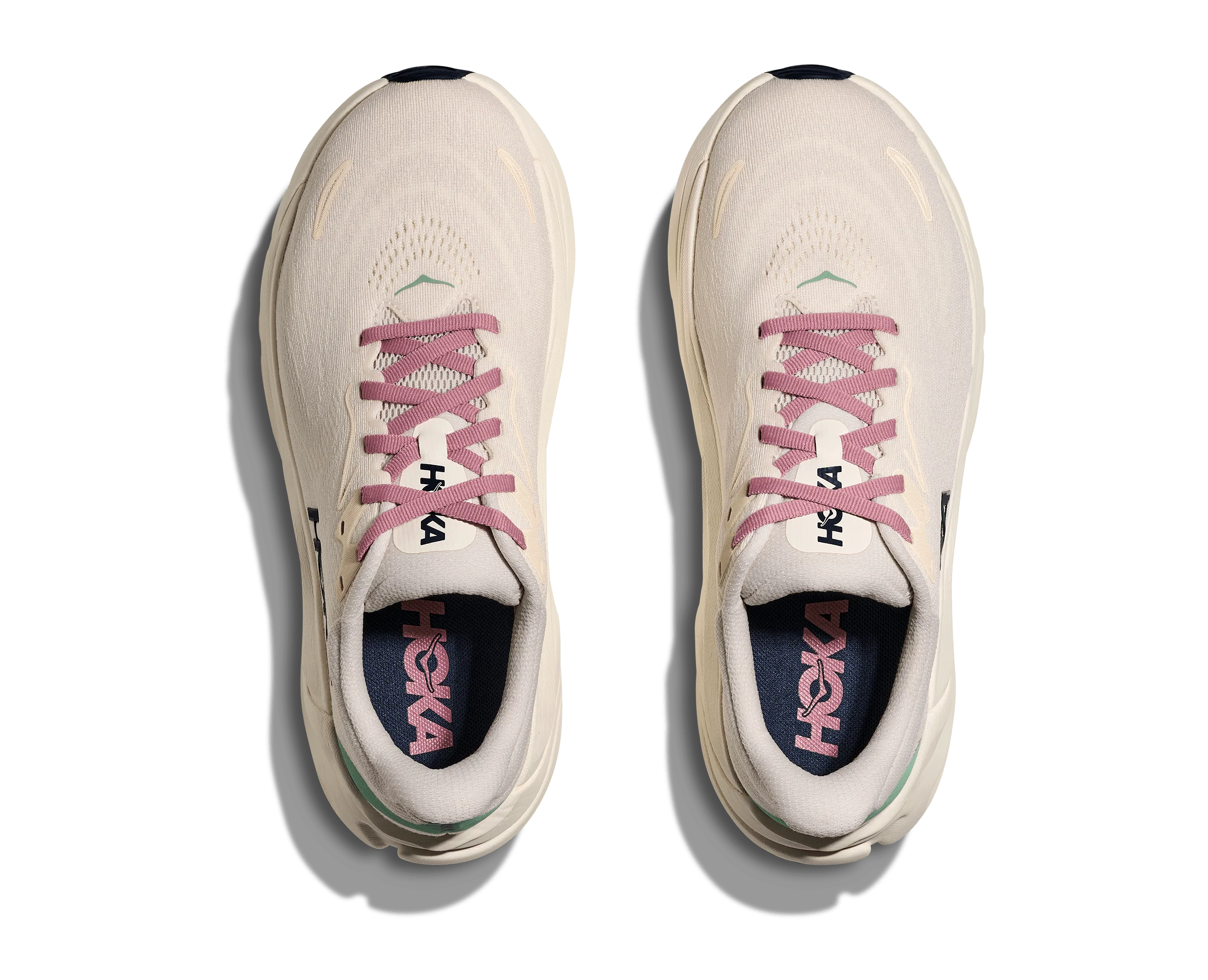 HOKA Women Arahi 8 Wide - Rose Cream / Alabaster - Image 4