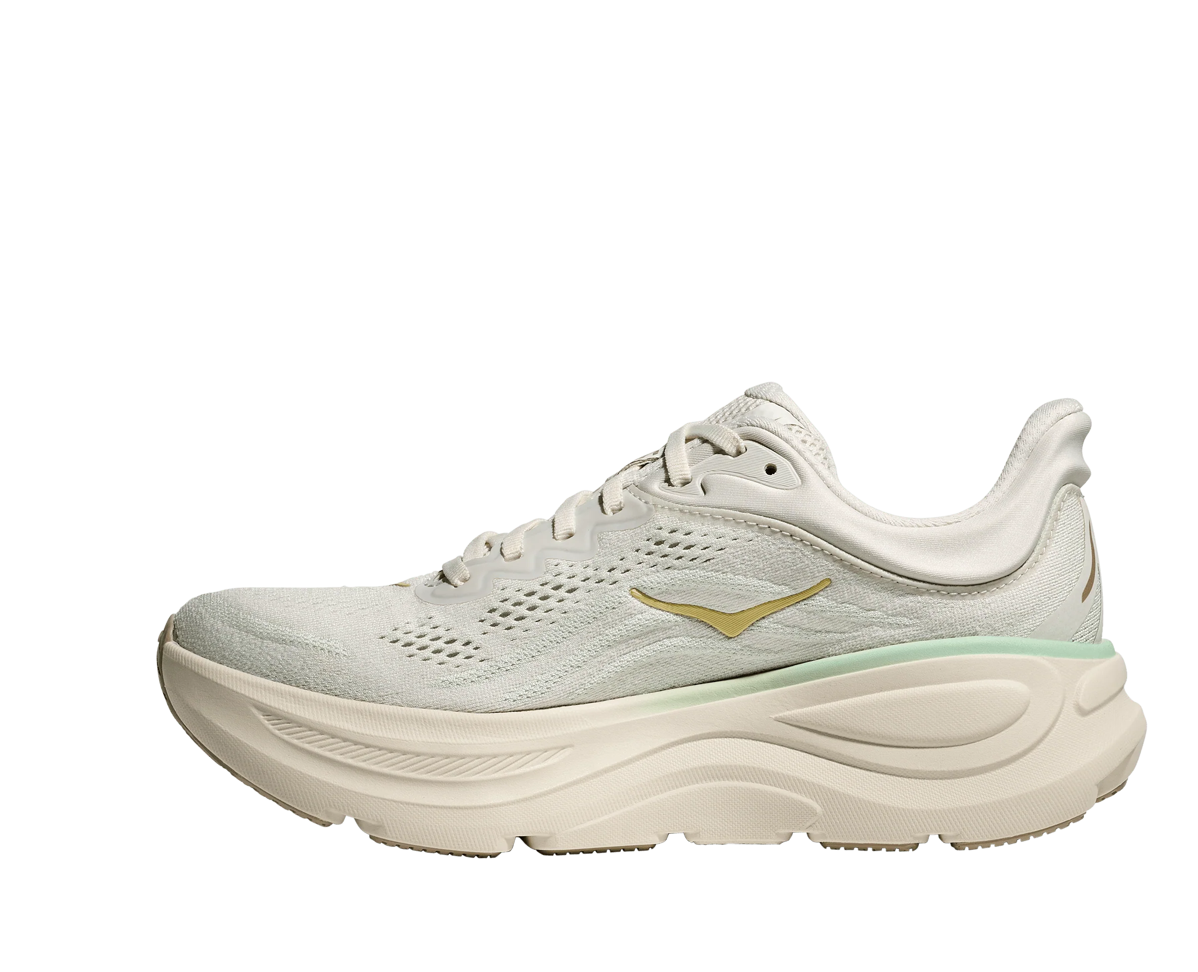 HOKA Women Bondi 9 Wide - Truffle Salt / Sea Glass - Image 6